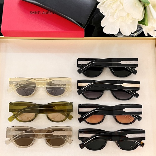 Cheap Yves Saint Laurent YSL AAA Quality Sunglasses #1130270 Replica Wholesale [$64.00 USD] [ITEM#1130270] on Replica Yves Saint Laurent YSL AAA Quality Sunglasses