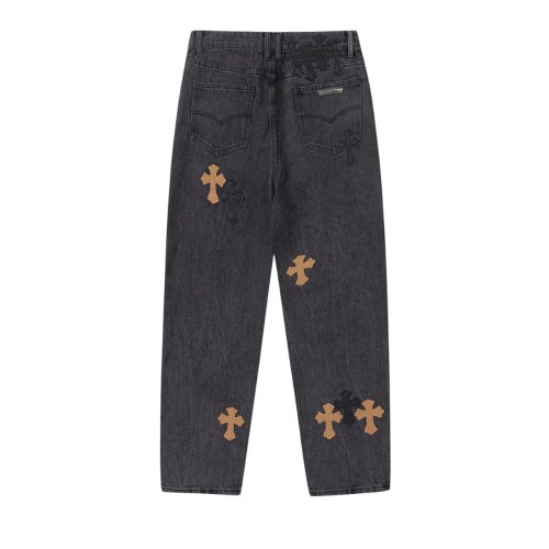 Cheap Chrome Hearts Jeans For Men #1130790 Replica Wholesale [$48.00 USD] [ITEM#1130790] on Replica Chrome Hearts Jeans