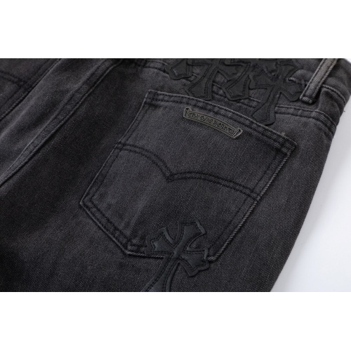 Cheap Chrome Hearts Jeans For Men #1130790 Replica Wholesale [$48.00 USD] [ITEM#1130790] on Replica Chrome Hearts Jeans