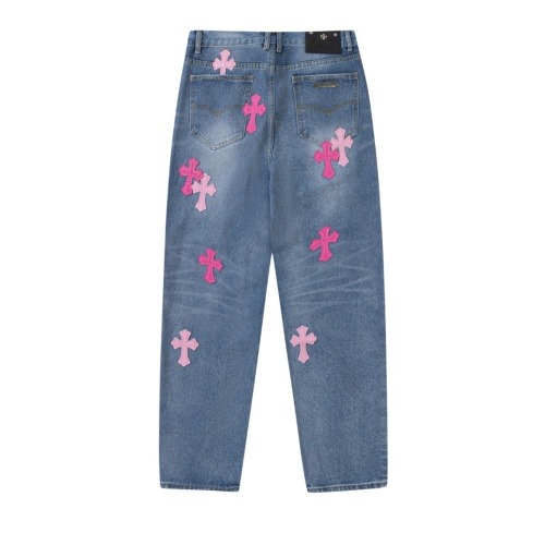 Cheap Chrome Hearts Jeans For Men #1130791 Replica Wholesale [$48.00 USD] [ITEM#1130791] on Replica Chrome Hearts Jeans