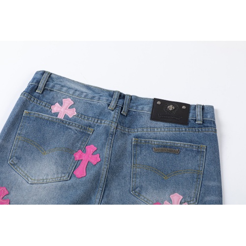 Cheap Chrome Hearts Jeans For Men #1130791 Replica Wholesale [$48.00 USD] [ITEM#1130791] on Replica Chrome Hearts Jeans