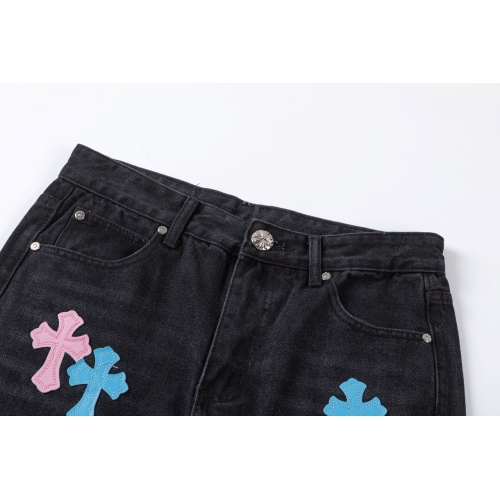 Cheap Chrome Hearts Jeans For Men #1130793 Replica Wholesale [$48.00 USD] [ITEM#1130793] on Replica Chrome Hearts Jeans