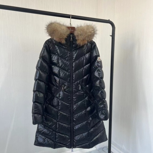 Cheap Moncler Down Feather Coat Long Sleeved For Women #1131290 Replica Wholesale [$280.99 USD] [ITEM#1131290] on Replica Moncler Down Feather Coat