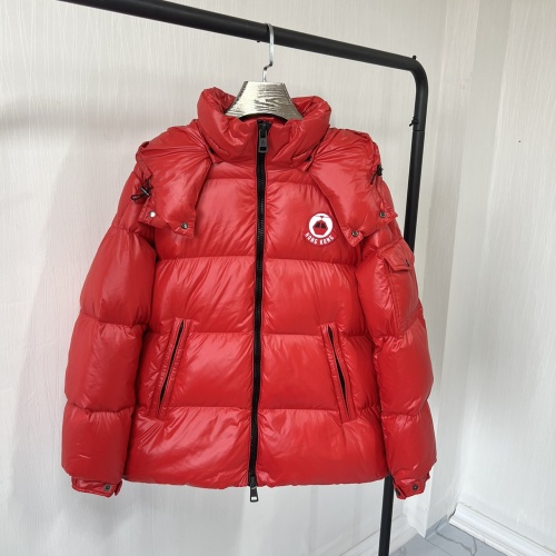 Cheap Moncler Down Feather Coat Long Sleeved For Men #1131322 Replica Wholesale [$238.02 USD] [ITEM#1131322] on Replica Moncler Down Feather Coat