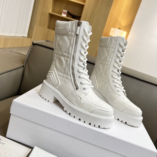 Cheap Christian Dior Boots For Women #1131632 Replica Wholesale [$122.00 USD] [ITEM#1131632] on Replica Christian Dior Boots