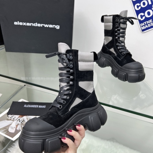 Cheap Alexander Wang Boots For Women #1131651 Replica Wholesale [$108.00 USD] [ITEM#1131651] on Replica Alexander Wang Boots
