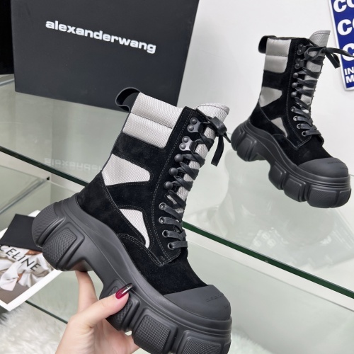 Cheap Alexander Wang Boots For Women #1131651 Replica Wholesale [$108.00 USD] [ITEM#1131651] on Replica Alexander Wang Boots
