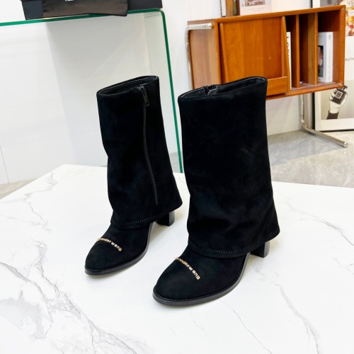 Cheap Alexander Wang Boots For Women #1131673 Replica Wholesale [$130.00 USD] [ITEM#1131673] on Replica Alexander Wang Boots