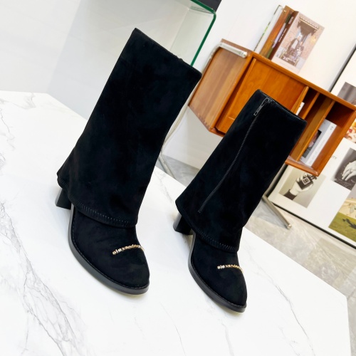 Cheap Alexander Wang Boots For Women #1131673 Replica Wholesale [$130.00 USD] [ITEM#1131673] on Replica Alexander Wang Boots