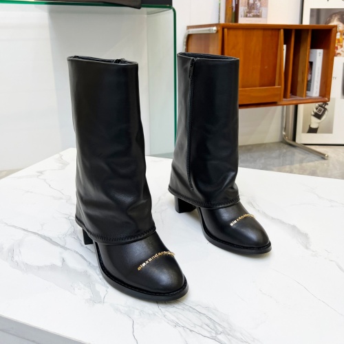 Cheap Alexander Wang Boots For Women #1131674 Replica Wholesale [$130.00 USD] [ITEM#1131674] on Replica Alexander Wang Boots
