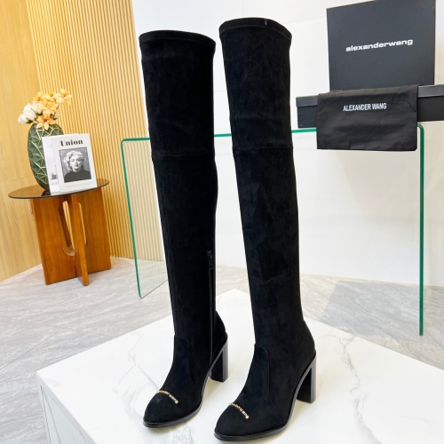 Cheap Alexander Wang Boots For Women #1131678 Replica Wholesale [$122.00 USD] [ITEM#1131678] on Replica Alexander Wang Boots