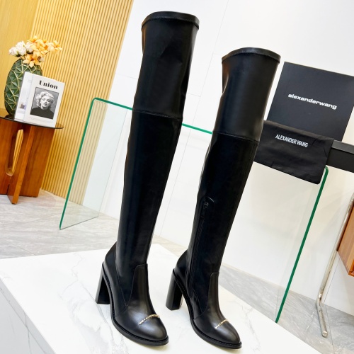 Cheap Alexander Wang Boots For Women #1131679 Replica Wholesale [$122.00 USD] [ITEM#1131679] on Replica Alexander Wang Boots
