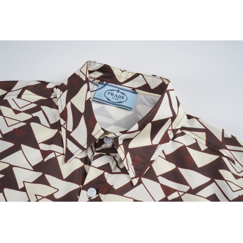 Cheap Prada Shirts Short Sleeved For Men #1132298 Replica Wholesale [$36.00 USD] [ITEM#1132298] on Replica Prada Shirts