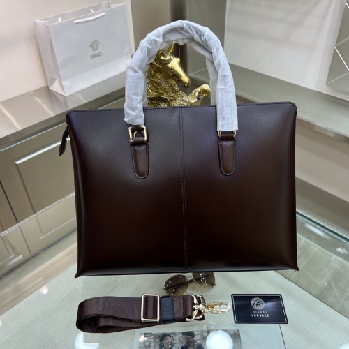 Cheap Versace AAA Man Handbags #1132724 Replica Wholesale [$155.00 USD] [ITEM#1132724] on Replica Versace AAA Man Handbags