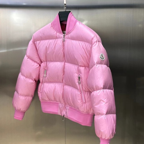 Cheap Moncler Down Feather Coat Long Sleeved For Women #1132872 Replica Wholesale [$160.00 USD] [ITEM#1132872] on Replica Moncler Down Feather Coat