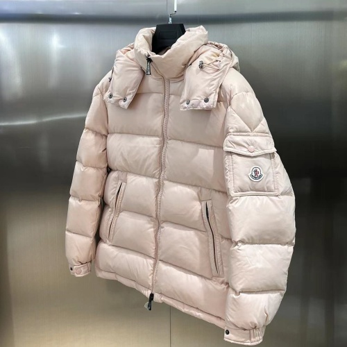Cheap Moncler Down Feather Coat Long Sleeved For Women #1132885 Replica Wholesale [$160.00 USD] [ITEM#1132885] on Replica Moncler Down Feather Coat