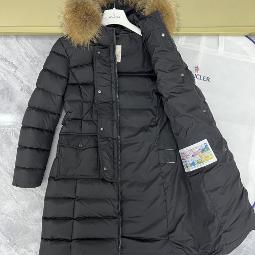 Cheap Moncler Down Feather Coat Long Sleeved For Women #1132904 Replica Wholesale [$202.00 USD] [ITEM#1132904] on Replica Moncler Down Feather Coat