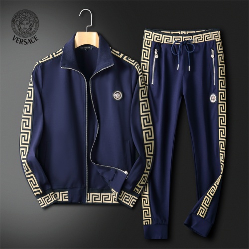 Cheap Versace Tracksuits Long Sleeved For Men #1133137 Replica Wholesale [$85.00 USD] [ITEM#1133137] on Replica Versace Tracksuits
