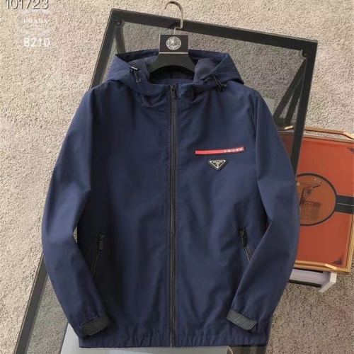 Cheap Prada New Jackets Long Sleeved For Men #1133261 Replica Wholesale [$68.00 USD] [ITEM#1133261] on Replica Prada Jackets