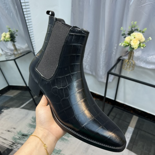 Cheap Yves Saint Laurent YSL Boots For Men #1133554 Replica Wholesale [$115.00 USD] [ITEM#1133554] on Replica Yves Saint Laurent YSL Boots