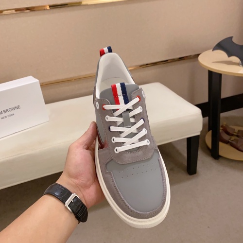 Cheap Thom Browne TB Casual Shoes For Men #1133618 Replica Wholesale [$72.00 USD] [ITEM#1133618] on Replica Thom Browne TB Casual Shoes