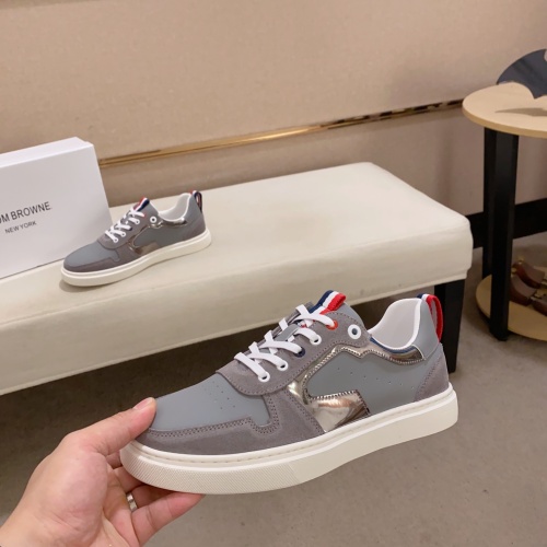 Cheap Thom Browne TB Casual Shoes For Men #1133618 Replica Wholesale [$72.00 USD] [ITEM#1133618] on Replica Thom Browne TB Casual Shoes