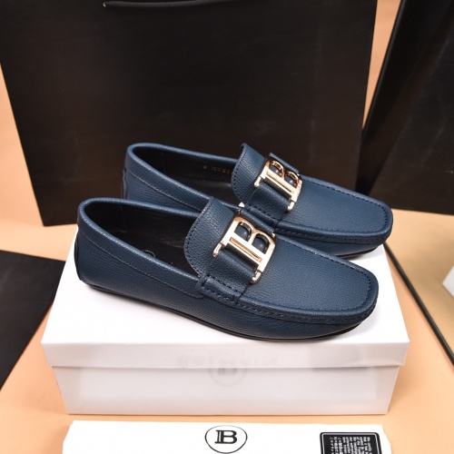 Cheap Balmain Leather Shoes For Men #1133648 Replica Wholesale [$80.00 USD] [ITEM#1133648] on Replica Balmain Leather Shoes