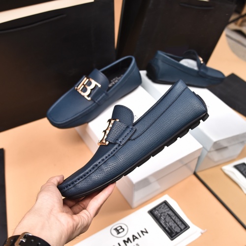 Cheap Balmain Leather Shoes For Men #1133648 Replica Wholesale [$80.00 USD] [ITEM#1133648] on Replica Balmain Leather Shoes