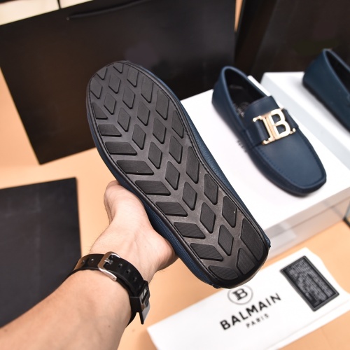 Cheap Balmain Leather Shoes For Men #1133648 Replica Wholesale [$80.00 USD] [ITEM#1133648] on Replica Balmain Leather Shoes