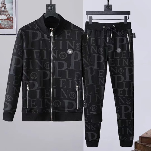 Cheap Philipp Plein PP Tracksuits Long Sleeved For Men #1133753 Replica Wholesale [$105.00 USD] [ITEM#1133753] on Replica Philipp Plein PP Tracksuits