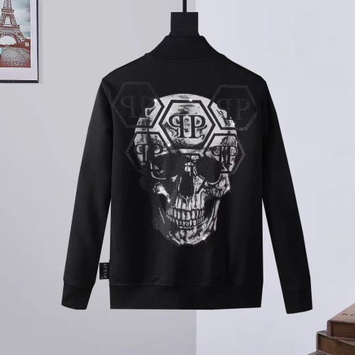 Cheap Philipp Plein PP Tracksuits Long Sleeved For Men #1133763 Replica Wholesale [$105.00 USD] [ITEM#1133763] on Replica Philipp Plein PP Tracksuits