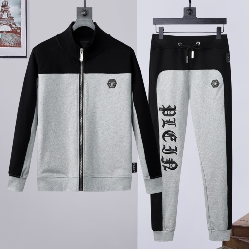 Cheap Philipp Plein PP Tracksuits Long Sleeved For Men #1133765 Replica Wholesale [$105.00 USD] [ITEM#1133765] on Replica Philipp Plein PP Tracksuits