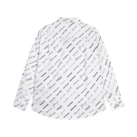 Cheap Balenciaga Shirts Long Sleeved For Men #1123439 Replica Wholesale [$40.00 USD] [ITEM#1123439] on Replica Balenciaga Shirts