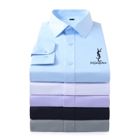 Cheap Yves Saint Laurent YSL Shirts Long Sleeved For Men #1123876 Replica Wholesale [$40.00 USD] [ITEM#1123876] on Replica Yves Saint Laurent YSL Shirts