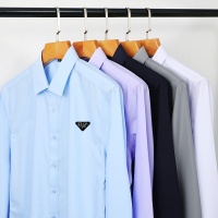 Cheap Prada Shirts Long Sleeved For Men #1123910 Replica Wholesale [$40.00 USD] [ITEM#1123910] on Replica Prada Shirts
