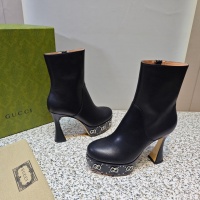 Cheap Gucci Boots For Women #1124636 Replica Wholesale [$160.00 USD] [ITEM#1124636] on Replica Gucci Boots