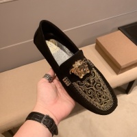 Cheap Versace Leather Shoes For Men #1125711 Replica Wholesale [$72.00 USD] [ITEM#1125711] on Replica Versace Leather Shoes