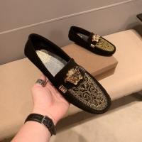 Cheap Versace Leather Shoes For Men #1125711 Replica Wholesale [$72.00 USD] [ITEM#1125711] on Replica Versace Leather Shoes