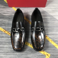 Cheap Salvatore Ferragamo Leather Shoes For Men #1125746 Replica Wholesale [$98.00 USD] [ITEM#1125746] on Replica Salvatore Ferragamo Leather Shoes