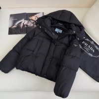 Prada Down Feather Coat Long Sleeved For Women #1127126