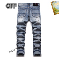 Cheap Off-White Jeans For Men #1127318 Replica Wholesale [$48.00 USD] [ITEM#1127318] on Replica Off-White Jeans