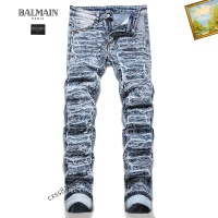 Cheap Balmain Jeans For Men #1127345 Replica Wholesale [$48.00 USD] [ITEM#1127345] on Replica Balmain Jeans
