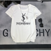Cheap Yves Saint Laurent YSL T-shirts Short Sleeved For Women #1127795 Replica Wholesale [$32.00 USD] [ITEM#1127795] on Replica Yves Saint Laurent YSL T-shirts