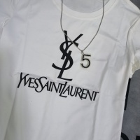 Cheap Yves Saint Laurent YSL T-shirts Short Sleeved For Women #1127795 Replica Wholesale [$32.00 USD] [ITEM#1127795] on Replica Yves Saint Laurent YSL T-shirts