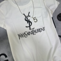 Cheap Yves Saint Laurent YSL T-shirts Short Sleeved For Women #1127795 Replica Wholesale [$32.00 USD] [ITEM#1127795] on Replica Yves Saint Laurent YSL T-shirts