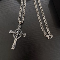 Cheap Chrome Hearts Necklaces #1128880 Replica Wholesale [$52.00 USD] [ITEM#1128880] on Replica Chrome Hearts Necklaces