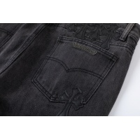 Cheap Chrome Hearts Jeans For Men #1130790 Replica Wholesale [$48.00 USD] [ITEM#1130790] on Replica Chrome Hearts Jeans