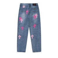 Cheap Chrome Hearts Jeans For Men #1130791 Replica Wholesale [$48.00 USD] [ITEM#1130791] on Replica Chrome Hearts Jeans