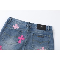 Cheap Chrome Hearts Jeans For Men #1130791 Replica Wholesale [$48.00 USD] [ITEM#1130791] on Replica Chrome Hearts Jeans