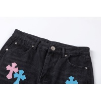 Cheap Chrome Hearts Jeans For Men #1130793 Replica Wholesale [$48.00 USD] [ITEM#1130793] on Replica Chrome Hearts Jeans